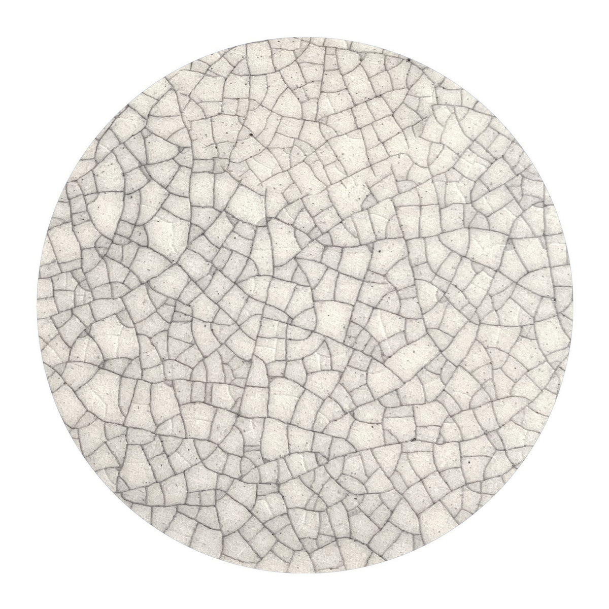Gloss Crackle Glaze ceramic finish sample