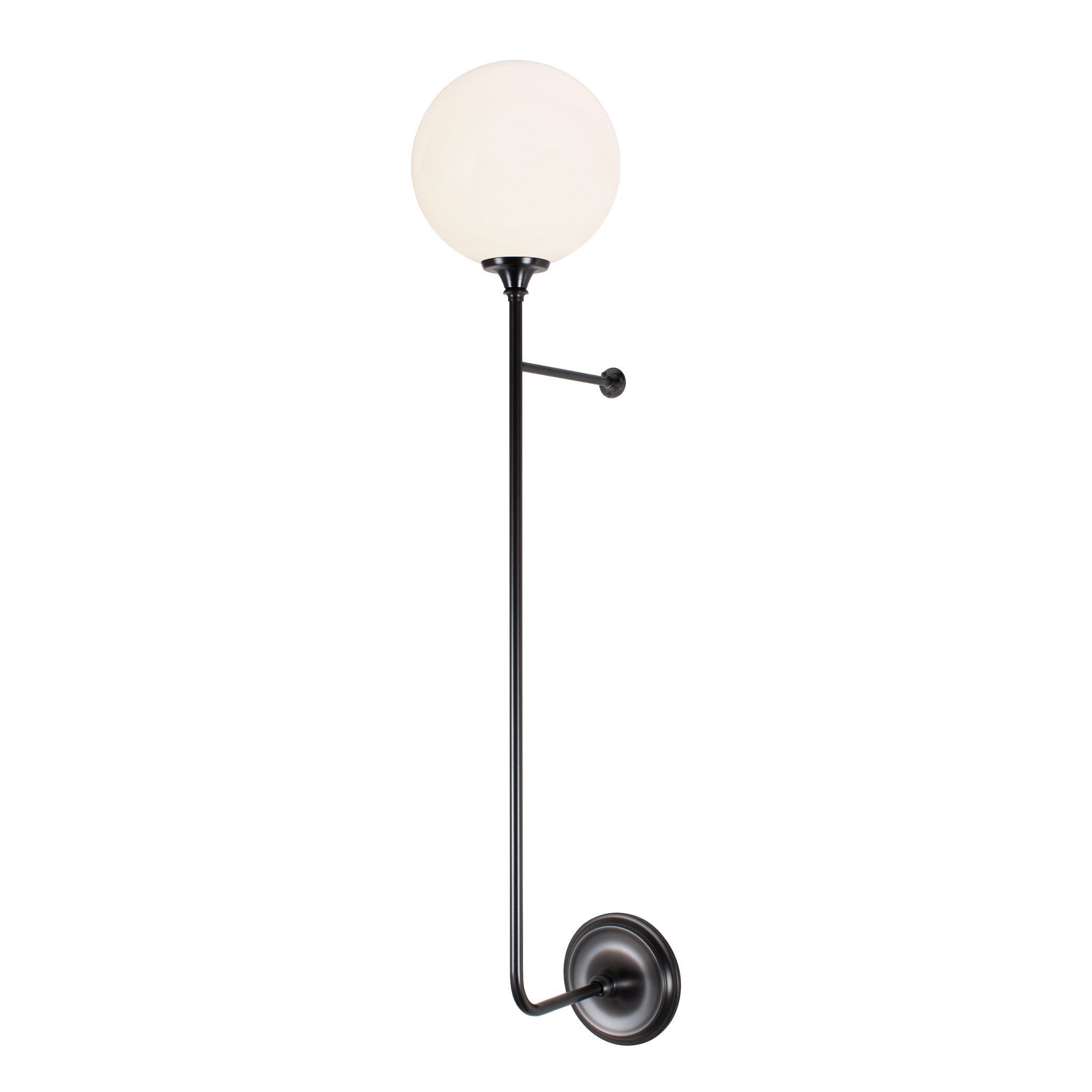 Beverly 8" shown in Graphite Patina with 39" length