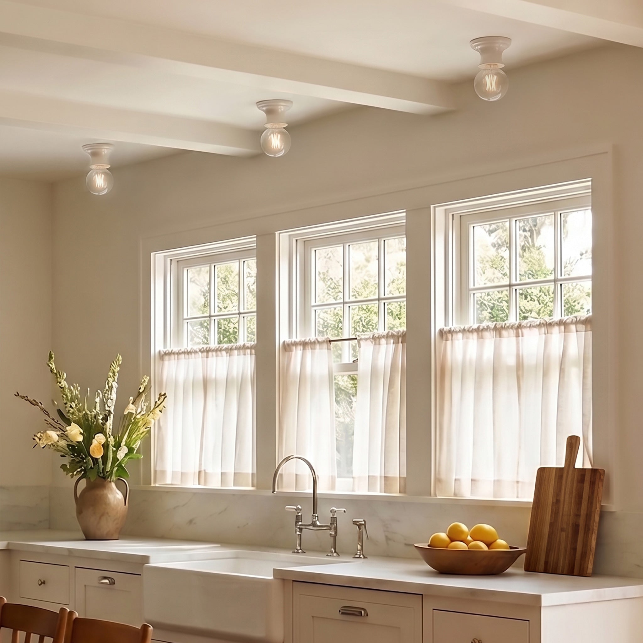 Emma Petite shown in Gloss White Glaze