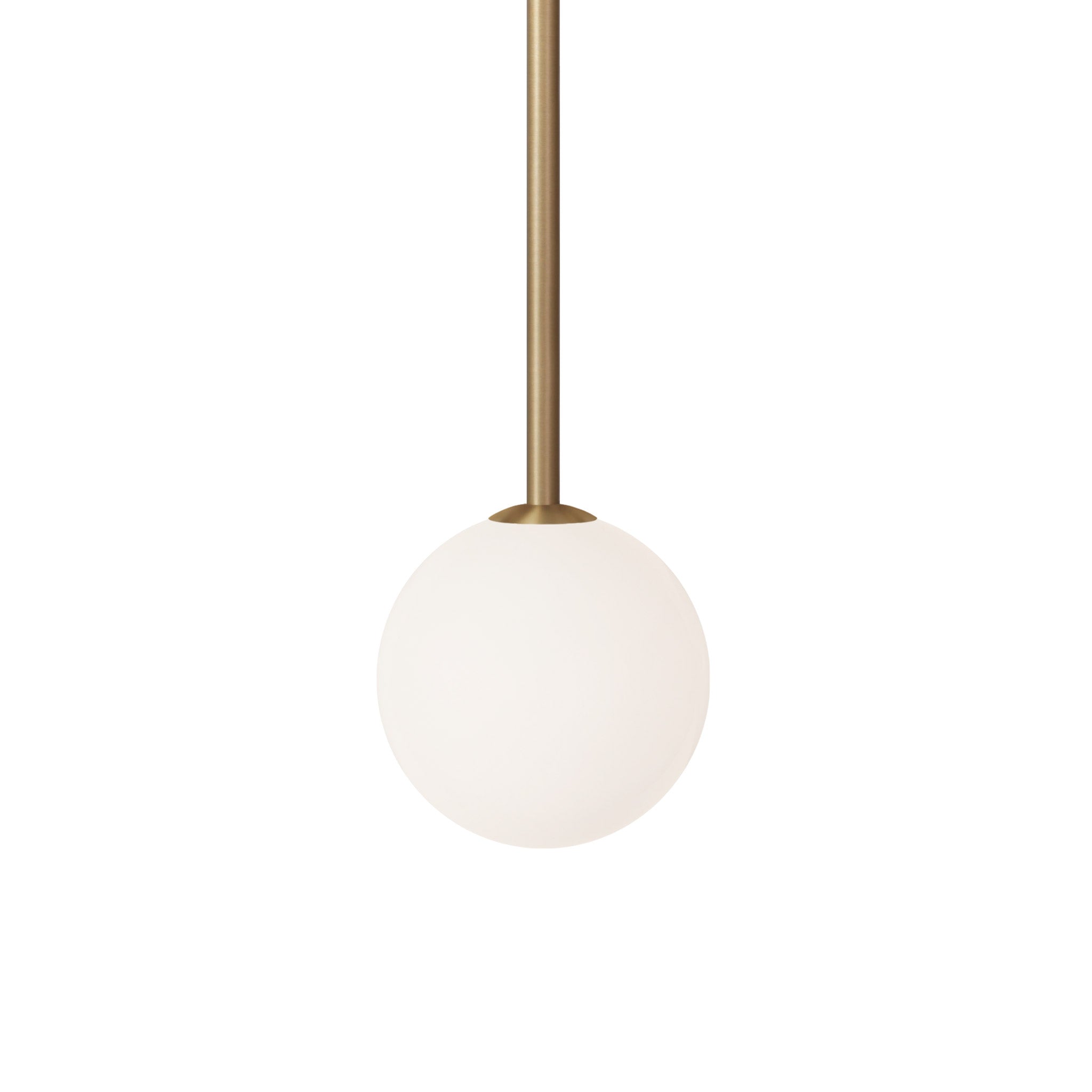 Selene Pendant shown in Heirloom Brass