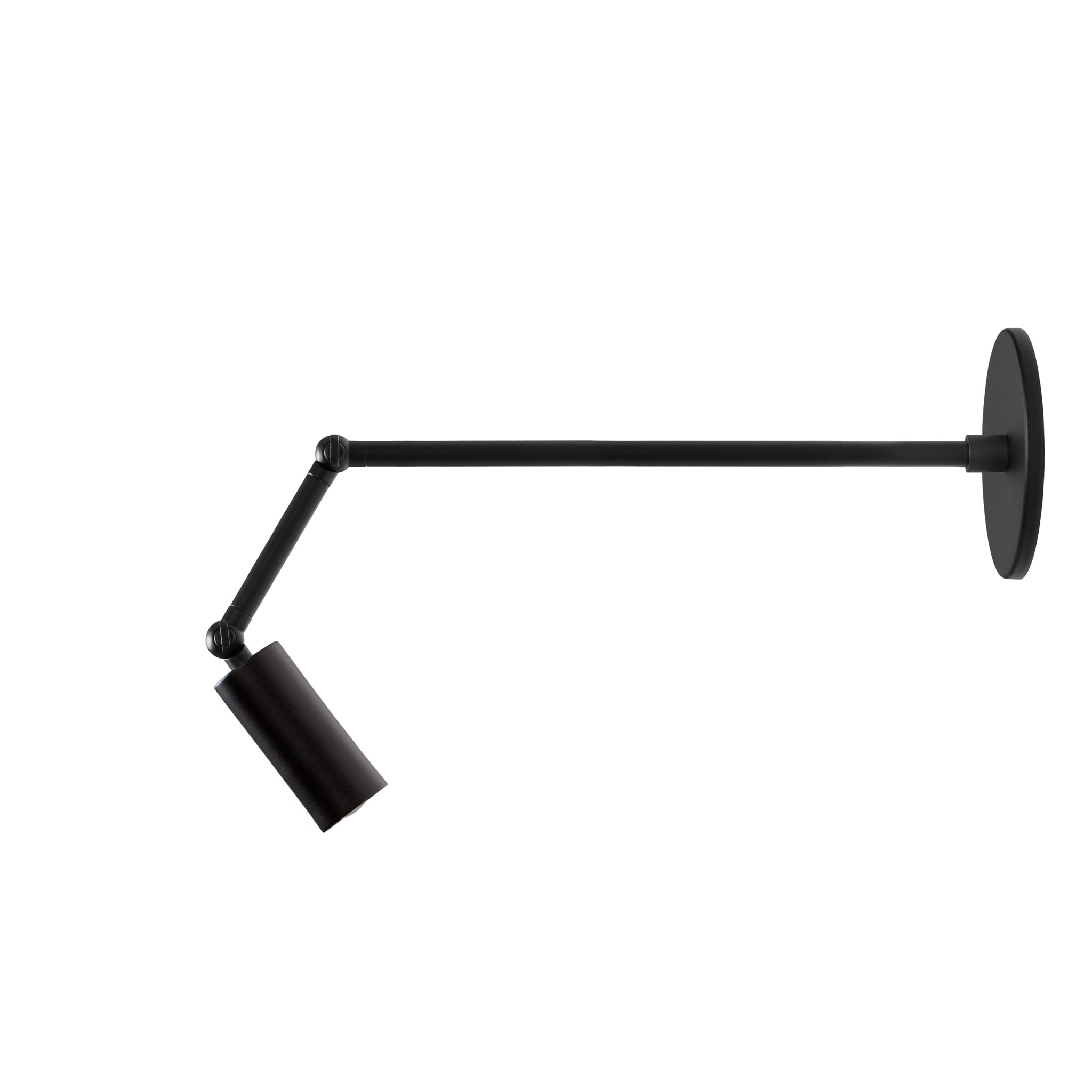 Timberline Spot Sconce shown in Matte Black
