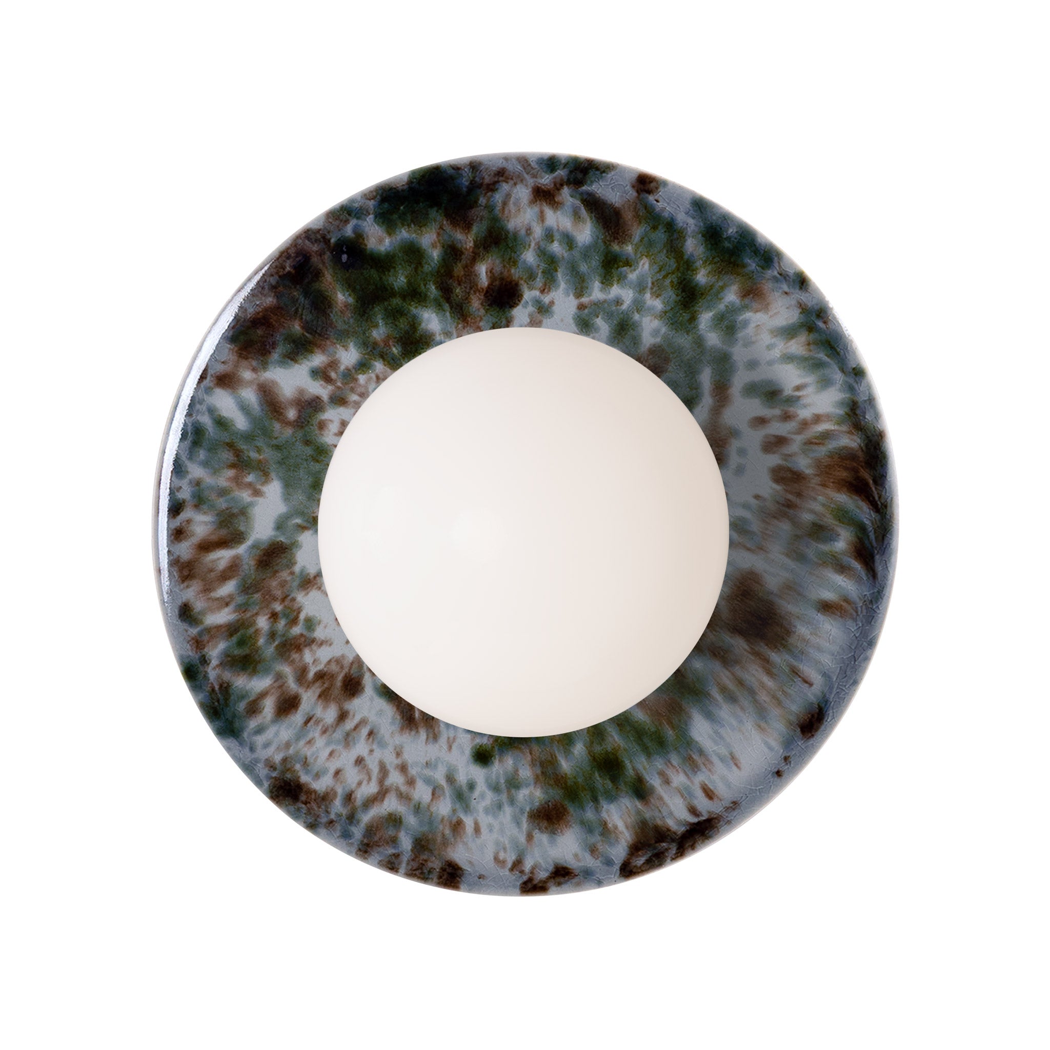 Victoria Moon Sconce shown in Harbor Mist
