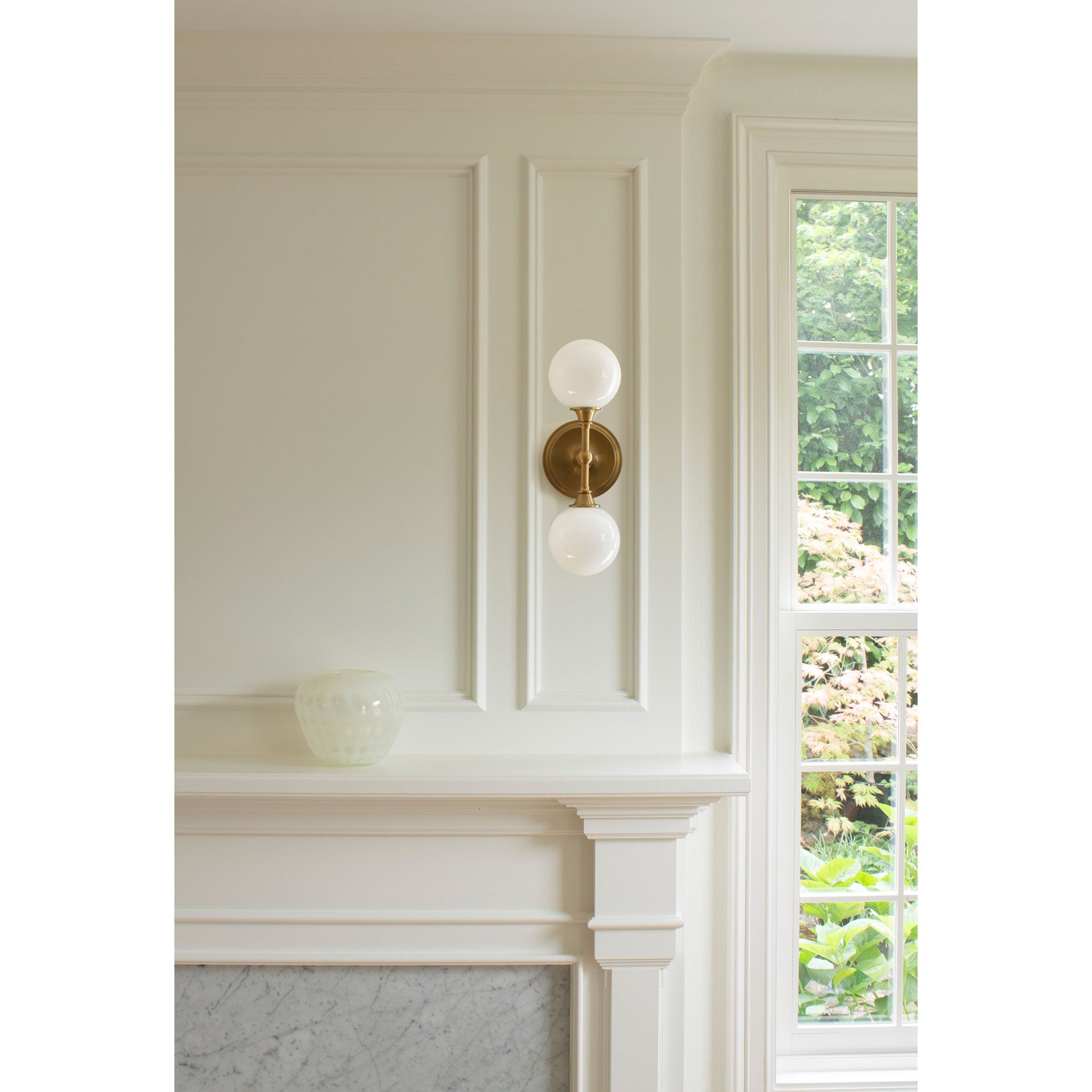 Bijou Double shown in Heirloom Brass