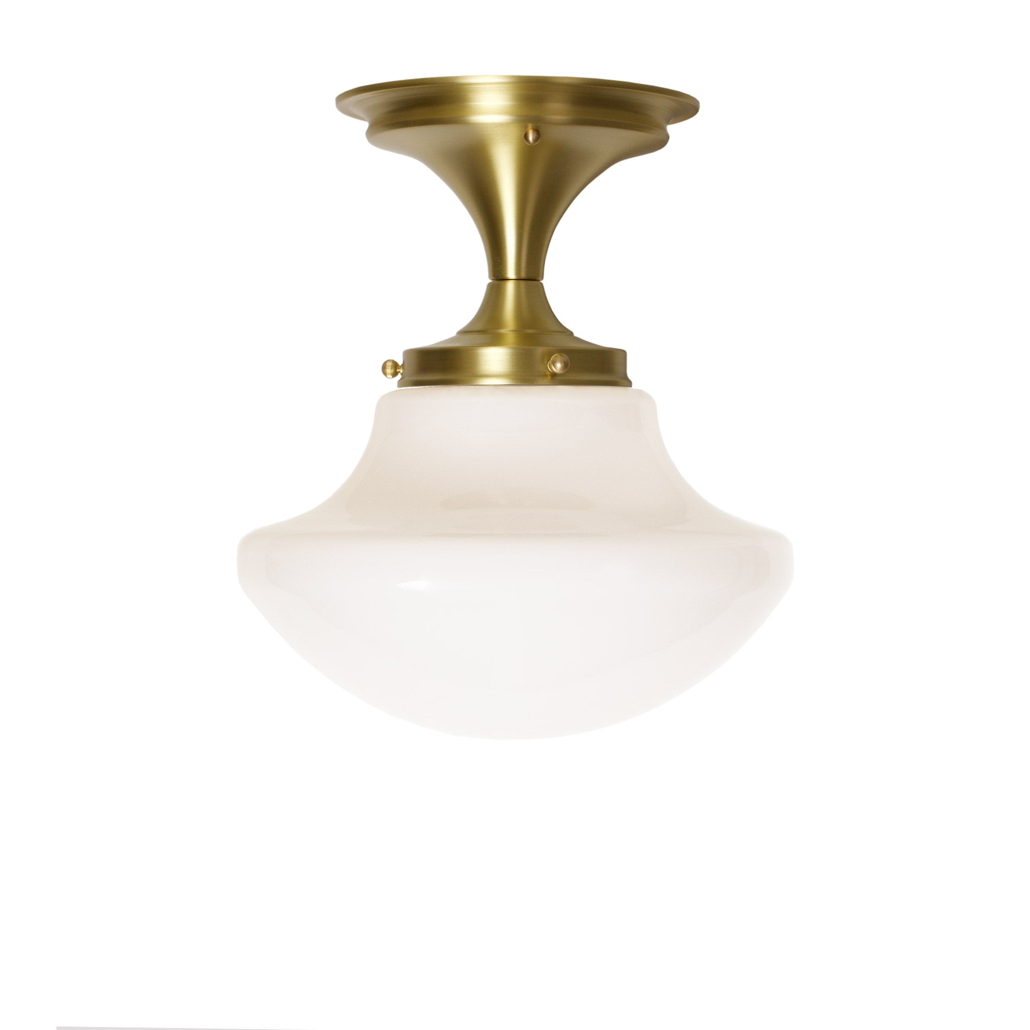 Sorbonne Surface 10" Tulip shown in Brass