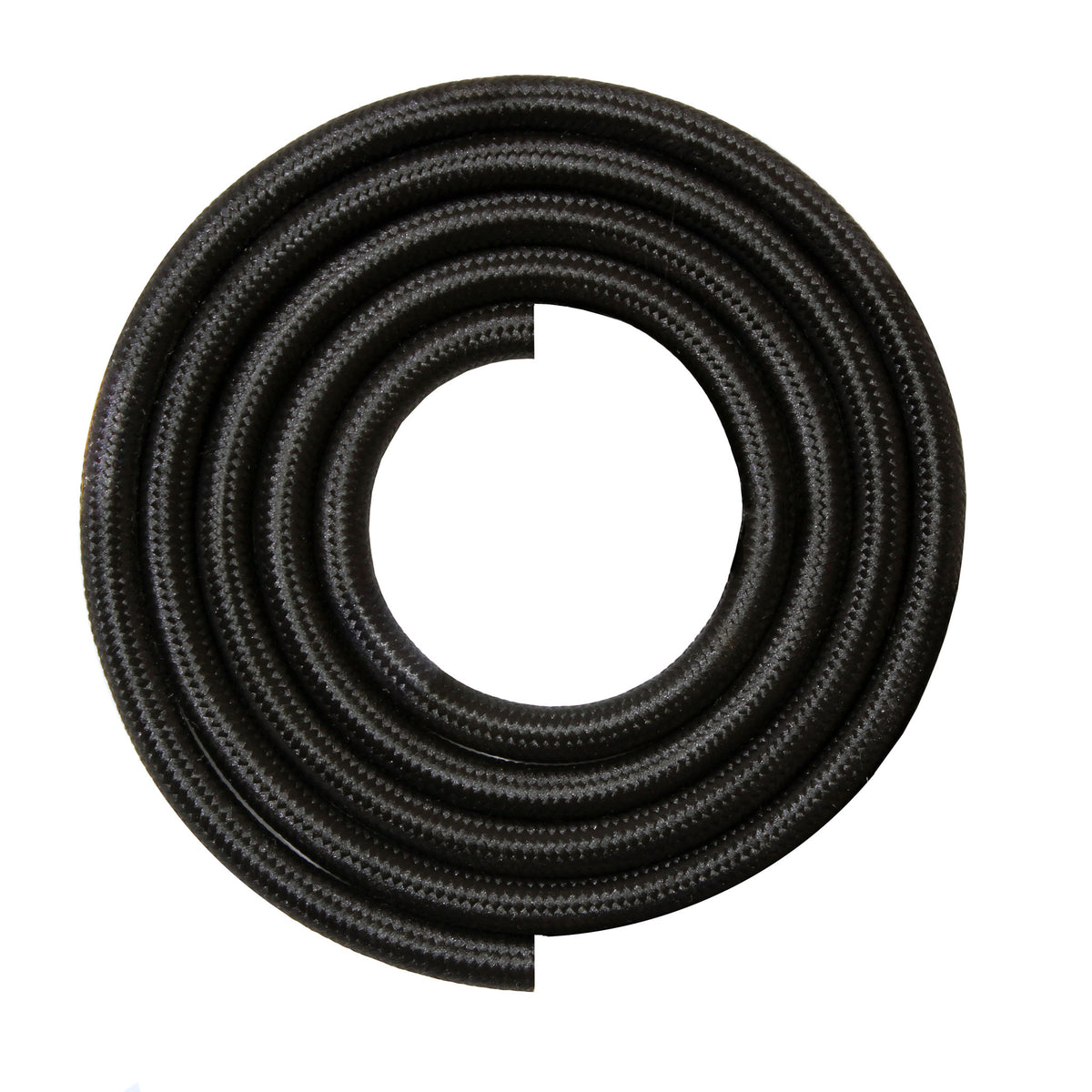 Round Cloth Cord shown in Black