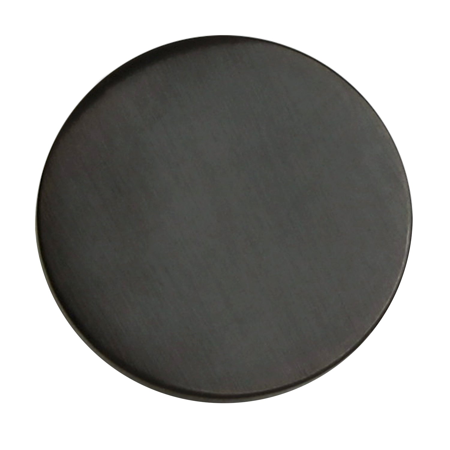 Finish sample for hardware shown in Satin Black