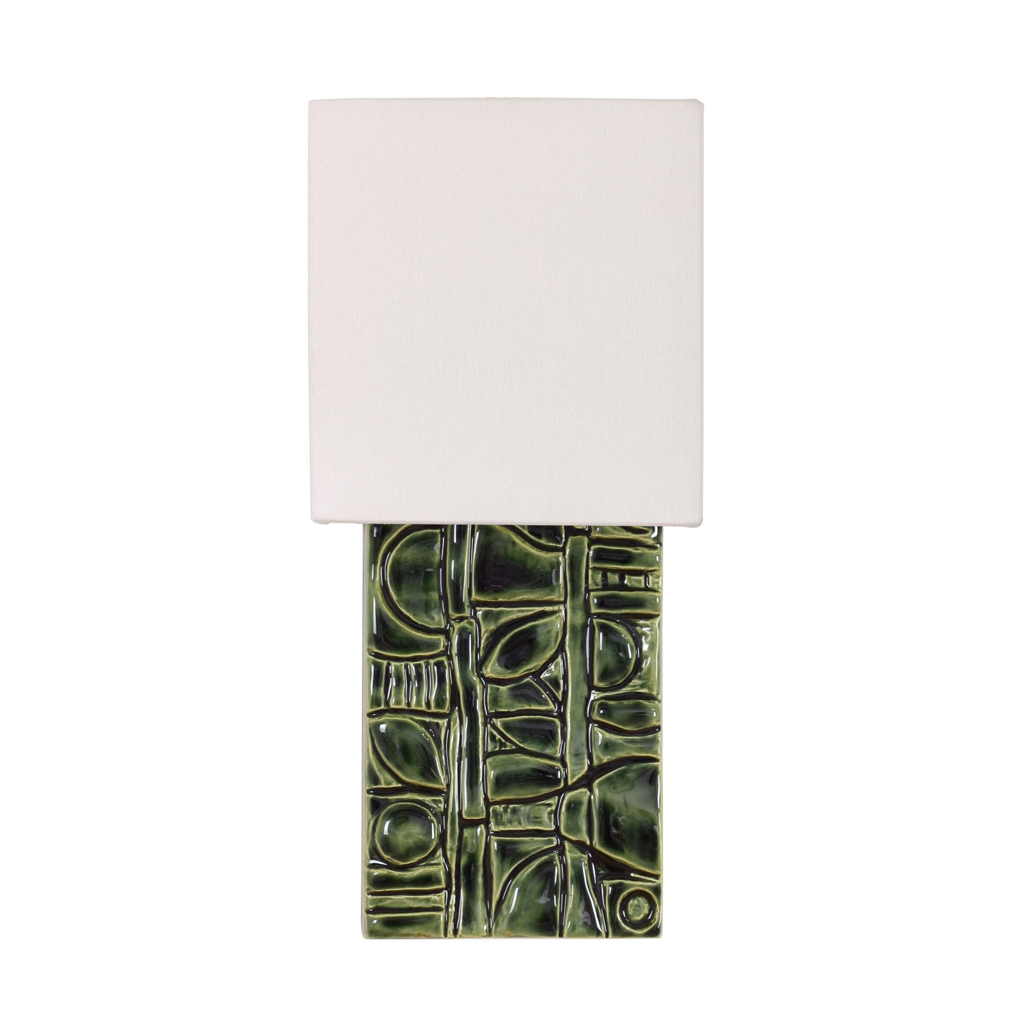 Asch Sconce shown in Forest Green