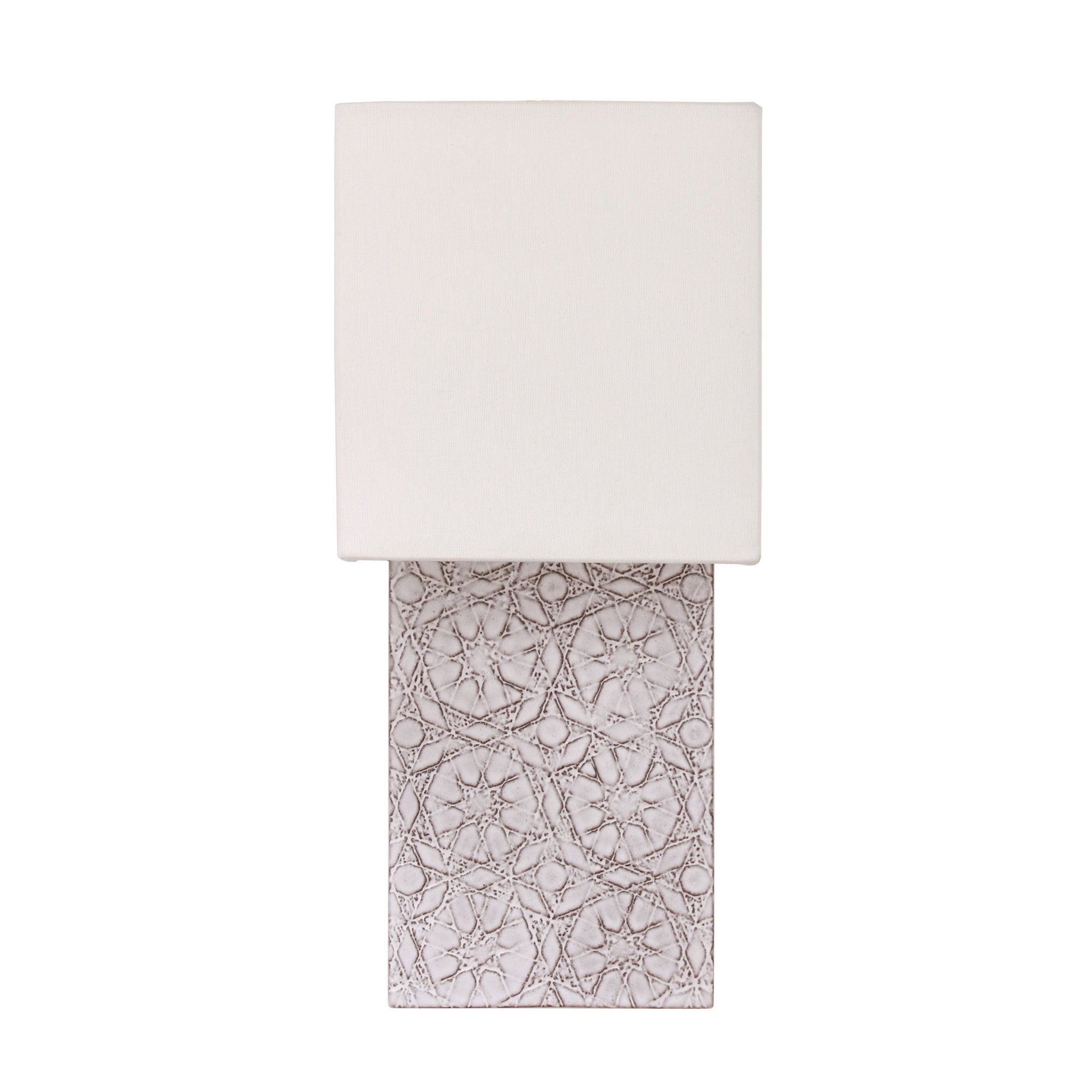 Pratt Sconce shown in Brownstone White