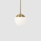 Alto Rod 6" for Vaulted Ceiling shown in Brass