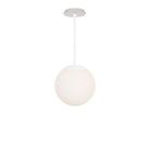 Alto Rod 10” Opal shown in White with a Brownstone White Star Ceramic Canopy