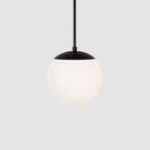 Alto Rod 8" for Vaulted Ceiling shown in Matte Black