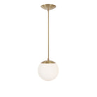 Alto Rod 8" Opal shown in Brass
