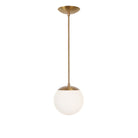 Alto Rod 8" Opal shown in Heirloom Brass