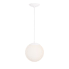 Alto Rod 10" Opal shown in White