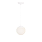 Alto Rod 8" Opal shown in White