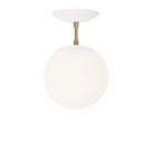 Alto Surface 8" shown in White with Brass