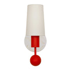 Amherst sconce shown in Persimmon with Natural White Tanglewood ceramic