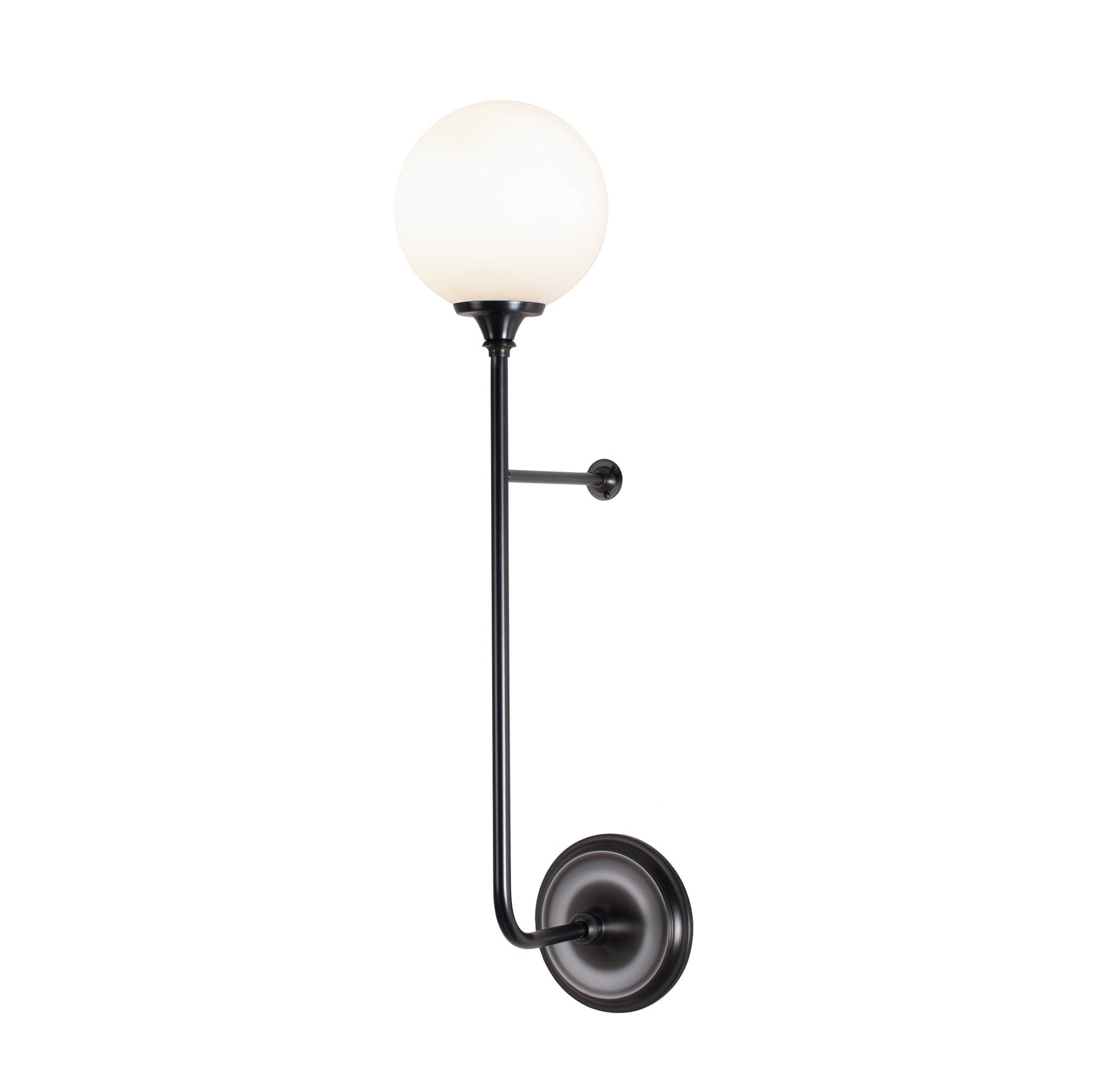 Beverly 6" shown in Graphite Patina with 27" length