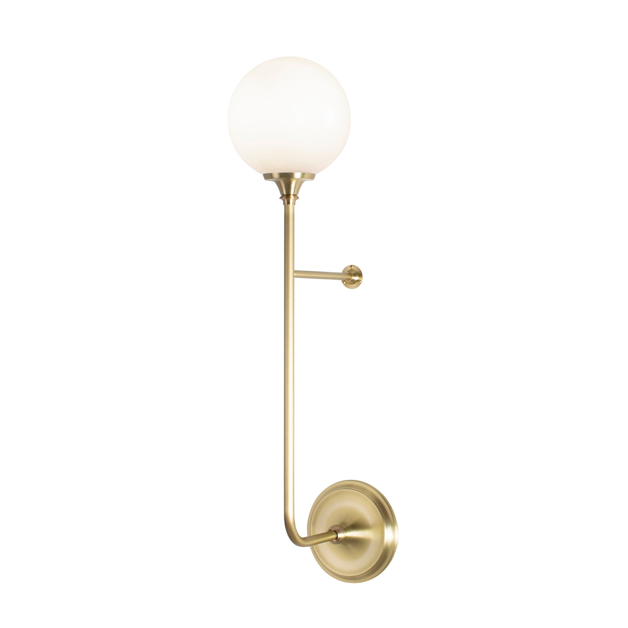 Beverly 6" shown in Brass with 27" length