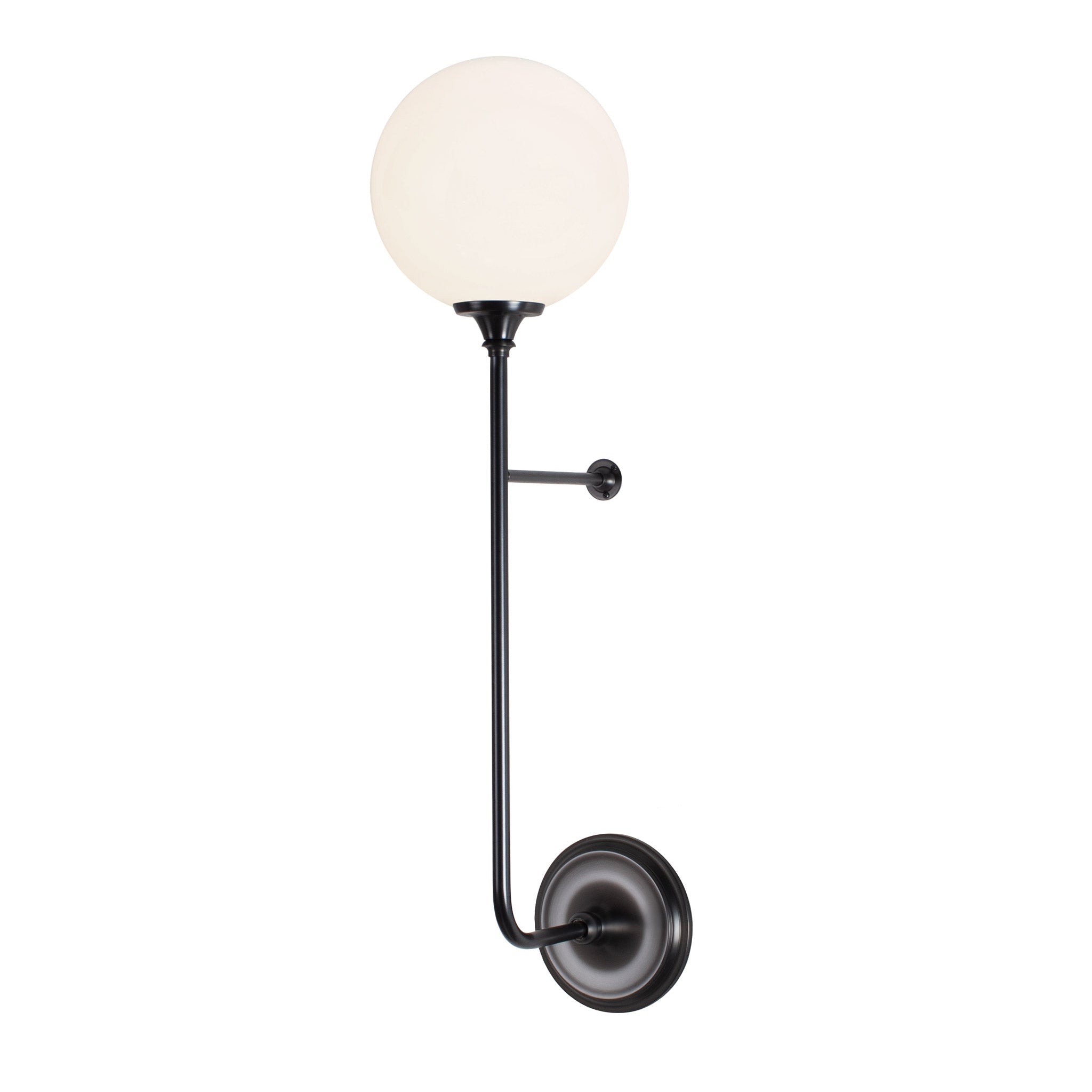 Beverly 8" shown in Graphite Patina with 29" length