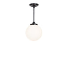 Bijou Pendant 10" Globe shown in Graphite Patina