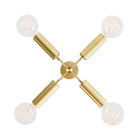 Fjord Compass shown in Brass