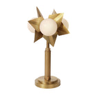 Florence Table Lamp shown in Heirloom Brass