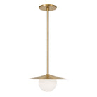 Marie Pendant shown in Heirloom Brass