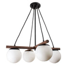 Marion pendant shown in Walnut