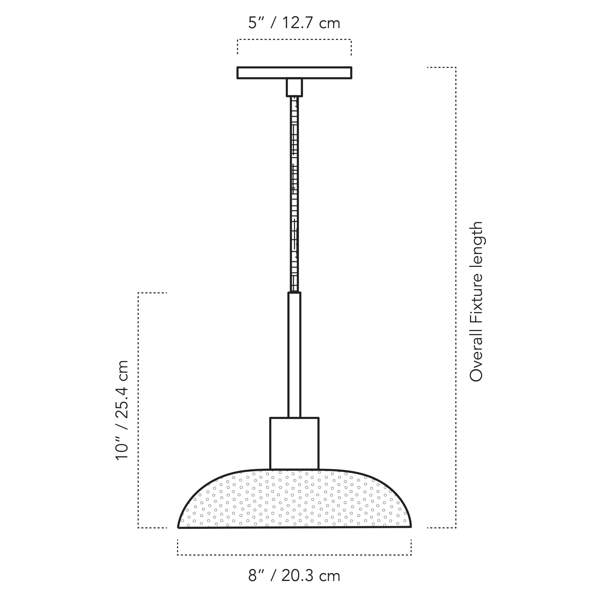 A Technical Drawing Of The Sally Cord Pendant