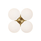 Selene Compass shown in Heirloom Brass