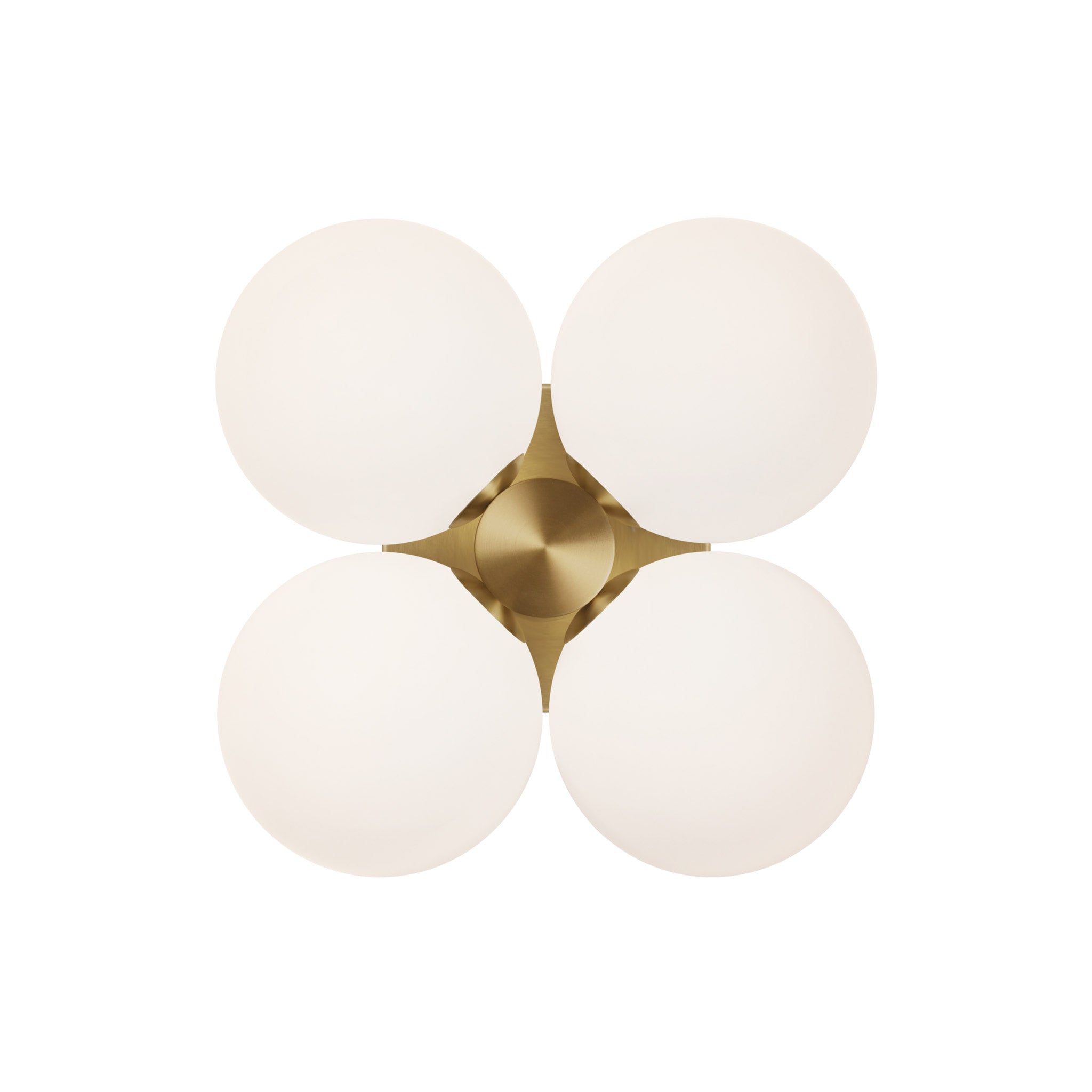 Selene Compass shown in Heirloom Brass