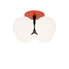 Selene Compass Surface shown in Matte Black with a Persimmon Canopy