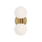 Selene Double shown in Heirloom Brass