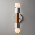 Stanton shown in Brownstone White ceramic with Walnut