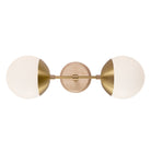 Theo shown in Heirloom Brass and a Maple Wood Canopy