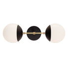 Theo shown in Matte Black with Brass