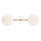 Theo shown in White with Brass