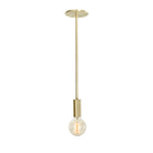 Timberline Rod Pendant shown in Brass