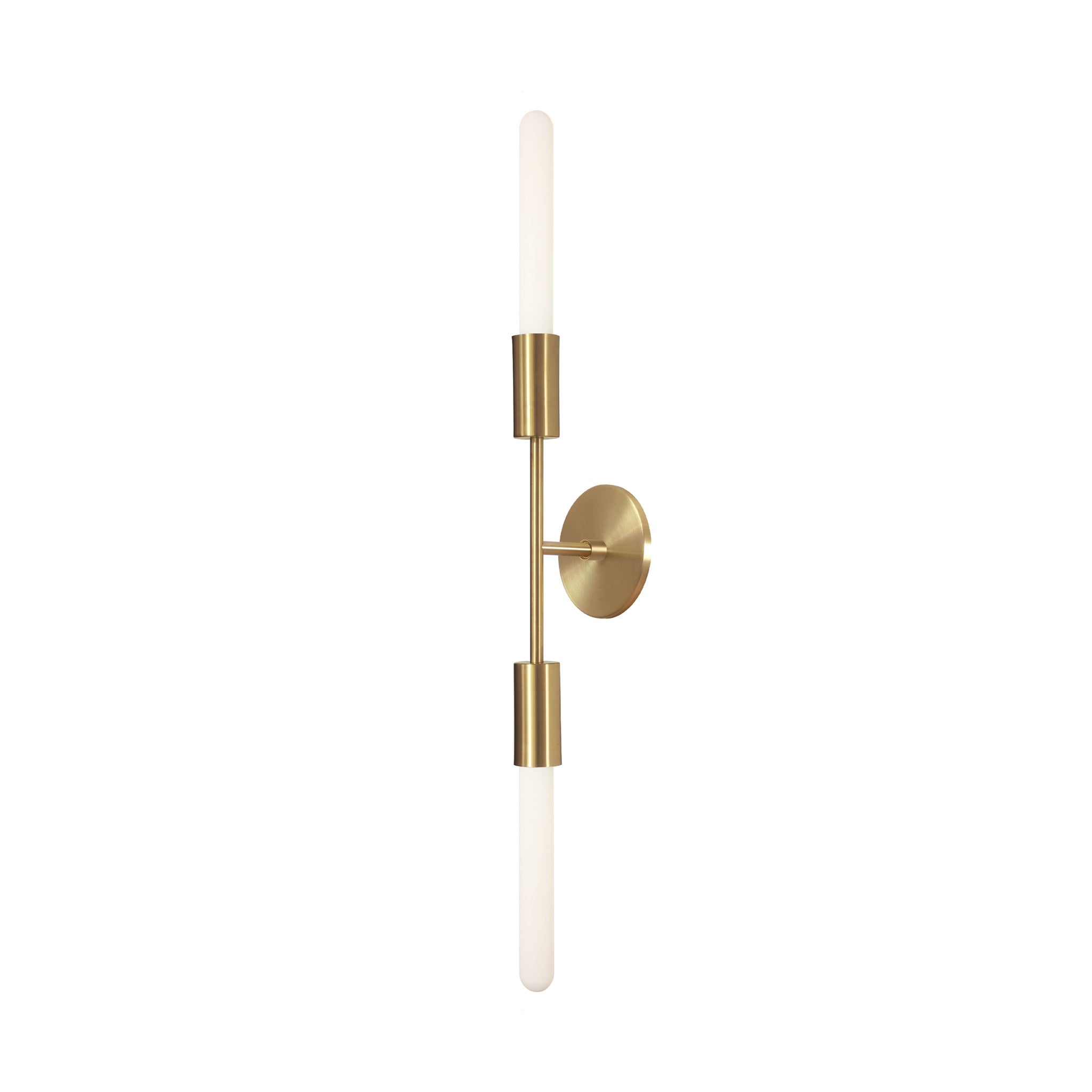 Venus shown in Heirloom Brass with T10 Porcelain Bulbs