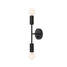 Venus shown in Matte Black with a Backplate Dimmer Switch
