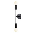 Venus Long shown in Matte Black cup and canopy finish with Matte Black accent finish