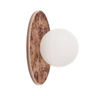 Victoria Moon Sconce shown in Rosewood
