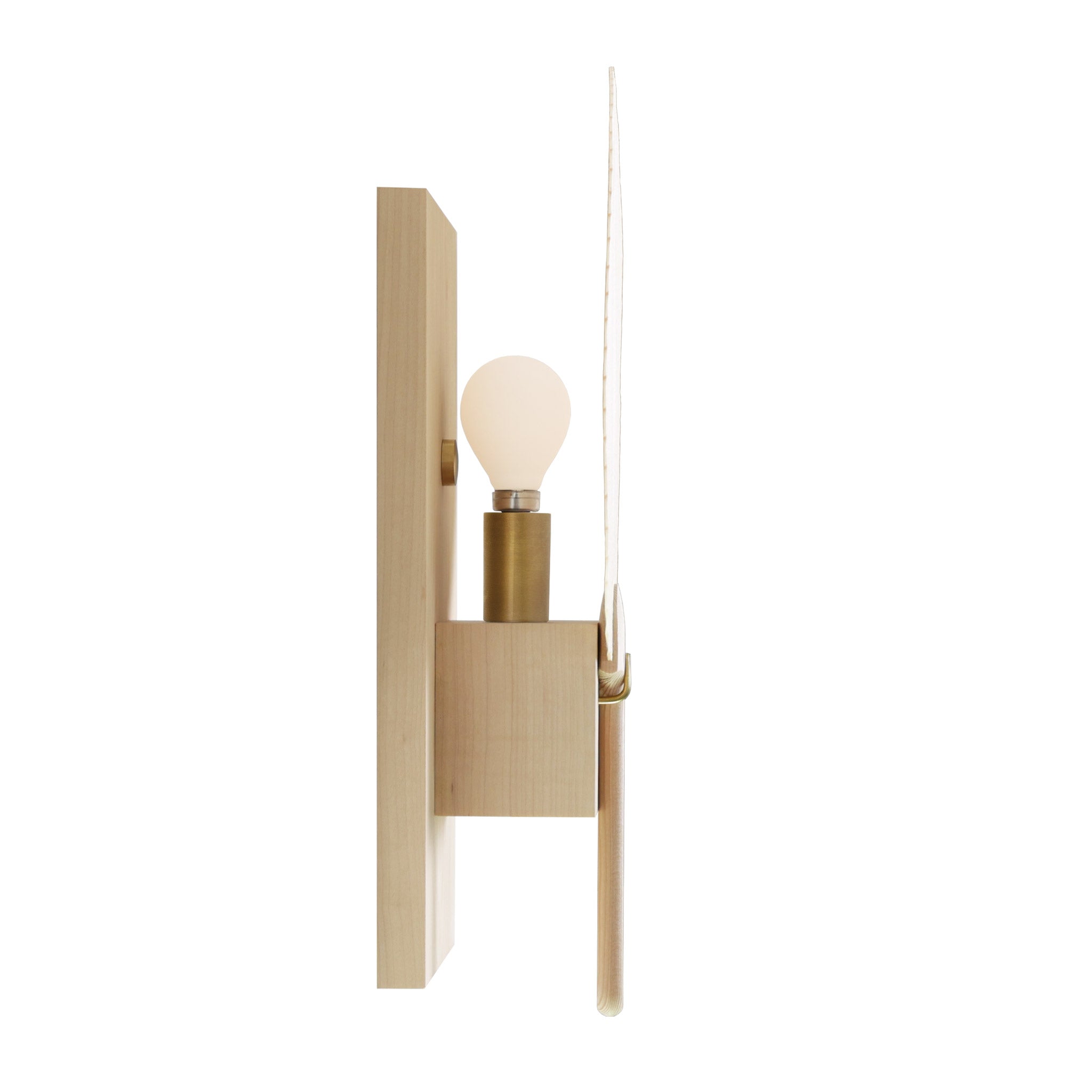 Washi Fan Sconce
