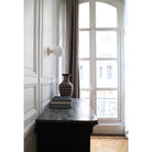 Allison shown in Gloss White Glaze ceramic