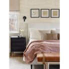 Fjord Spot in Matte Black and Brass. Architect J.P. Fishman. Photographed by Julie Leffell. Styling by Deirdre King