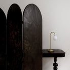 Josephine Table Lamp shown in Heirloom Brass
