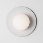 Kalpana Moon Large with Natural White Glaze