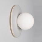 Kalpana Moon Large with Natural White Glaze