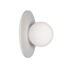 Kalpana Moon Large with Natural White Glaze